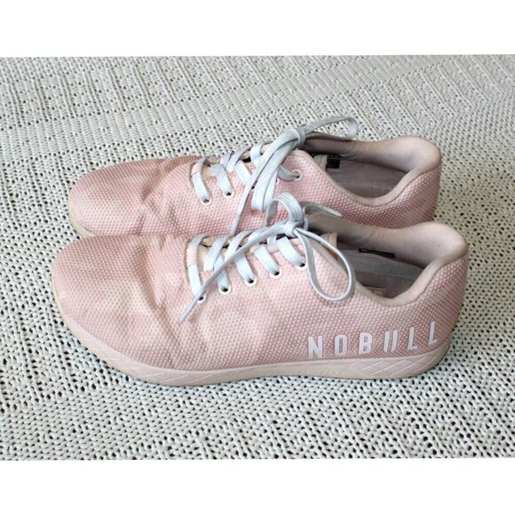 Nobull Men's Camo Trainer Pink Rose Shoes Size Men 13 US Women 14.5 US lace up - Picture 7 of 13